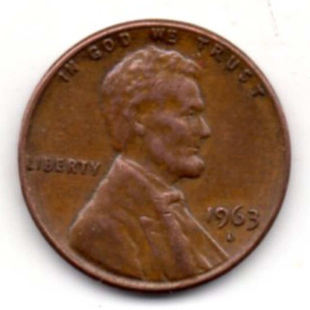 1963 D Lincoln Cent - Estate Coinage